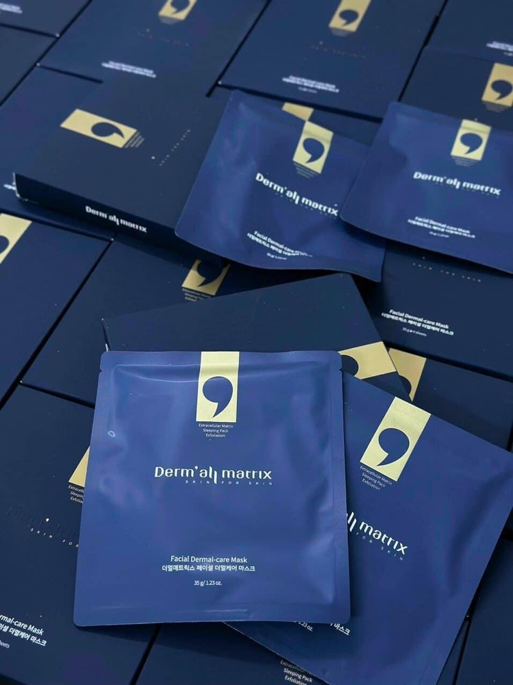 [Derm·all Matrix] Daily Facial Dermal-care 35g x 4 Sheets – NEW Version