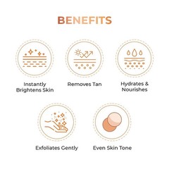 NICONI Tan Vanish Gluta-Kojic Skin Polish 180g Instant Tan Removal For All Skin