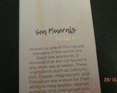 Manna Kadar Sea Minerals Face Toner 90 ml 3.04 fl oz New In Sealed Box