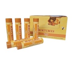 6 Pack BURT&rsquo;S BEES – HONEY MIEL Moisturizing Lip Balm 4-Tubes Original Formula