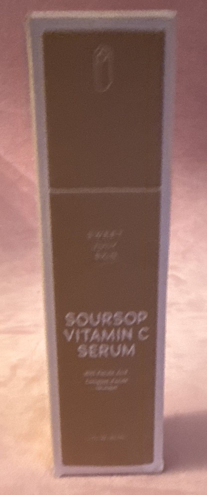 Soursop Vitamin C Face/Neck Serum w/ Ferulic Acid, AHA, Hyaluronate