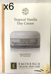 EMINENCE Tropical Vanilla Day Cream SPF 32 travel packets size (pack of 6)