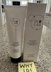 Dr. B Lab Oil-to-Foam Cleanser 4.2oz/125mL FULL SIZE; SEALED BOX $60