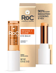 RoC Multi Correxion Revive + Glow Eye Balm Vitamin C 0.14 oz New Sealed