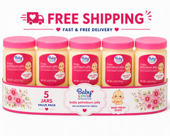 Baby Love Petroleum Jelly Skin Protectant Baby Fresh Scent 6oz 6 – Pack