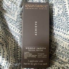 Exuviance ACHIEVE Wrinkle Smooth Topical Peptide For Face Brand New In Box $84