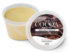 16 oz. Raw Cocoa Butter 100% Pure Natural FOOD-GRADE Prime Pressed Cacao Butter