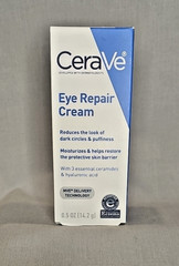 CeraVe Eye Repair Cream for Dark Circles / Puffiness – 0.5 fl oz, All Skin Types