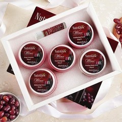 NutriGlow Wine Facial Kit with Red Grape Extracts – 6-Step Skincare 260g