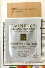 EMINENCE Tropical Vanilla Day Cream SPF 32 travel packets size (pack of 6)
