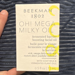 Beekman 1802 Oh! Mega Milky Oil Fermented Goat Milk Facial Oil, 0.5 fl oz