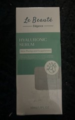 Le Beauté Élégance Hyaluronic Serum 1oz New Expires 4/8/2027