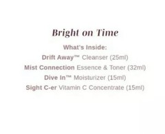 Wander Beauty Bright On Time Mini Taskers Skincare Essentials Set NIB Sealed 4pc