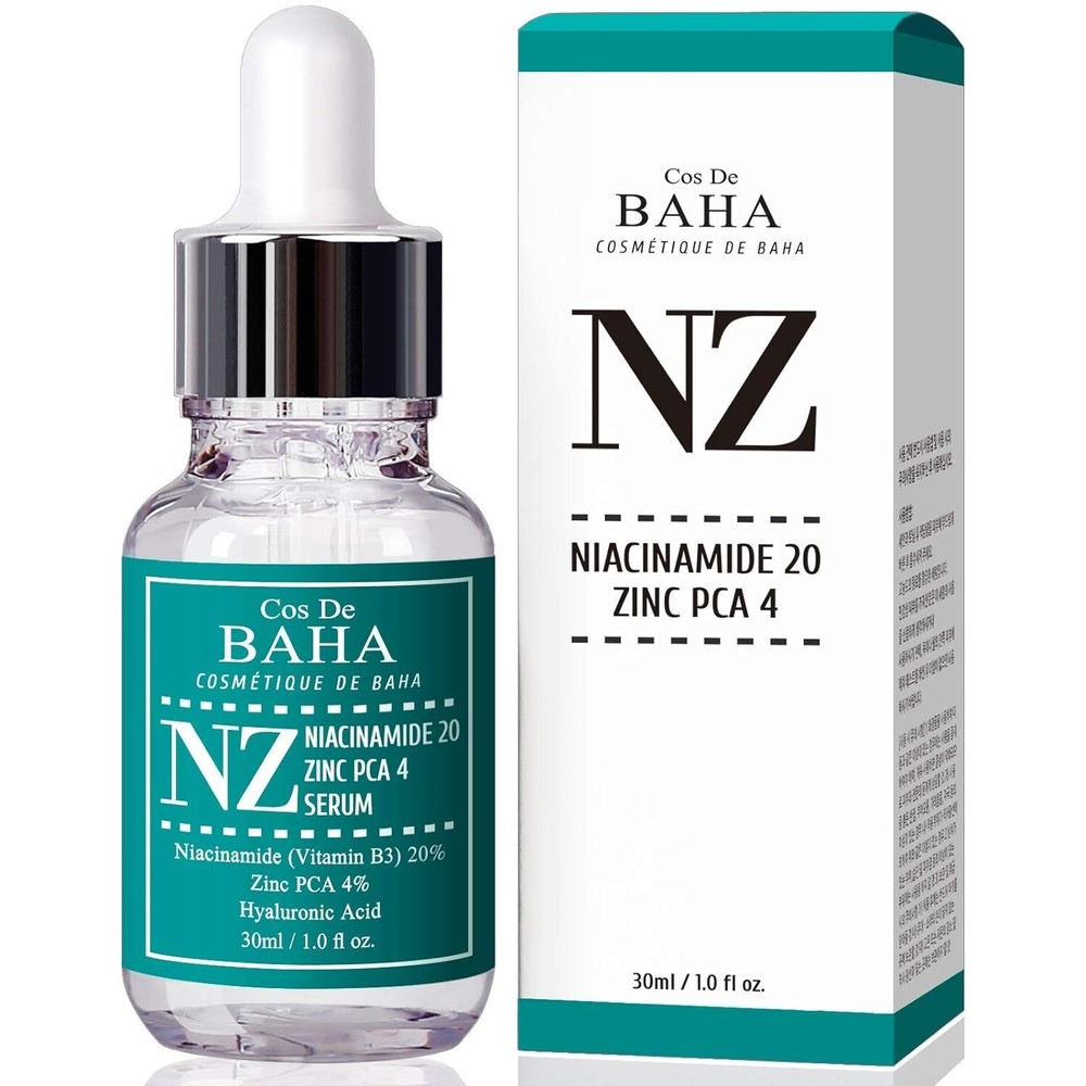 Niacinamide 20% + Zinc PCA 4% Serum for Face, Pore Reducer, Uneven Skin Tone Tre