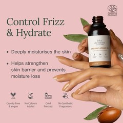 Juicy Chemistry Organic Argan Oils | Cold Pressed Hairs Face & Body Care | 100ML