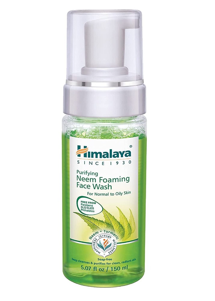 Himalaya Herbals Purifying Neem Foaming Face Wash, 150ml ORIGINAL FREE SHIP