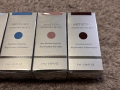 4 Different Artistry Signature Select Amplifiers .06 oz / 2ml Expired Sealed
