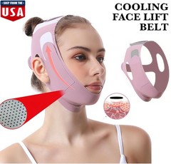 Adjustable Chin Strap Jawline Shaper & Exerciser Reusable V-Line Face Mask USA