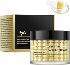 Deep Vitamin C Hydrating Face Cream Capsules, 4.9 OZ Moisturizer