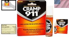 Cramp 911 Muscle Relief Roll-On Lotion, 0.15 oz Each – Natural Homeopathic Aid