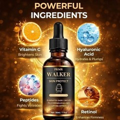 PRMR Walker Skin Protect Serum for Women Moisturizing Lifting Formula – 1 fl oz