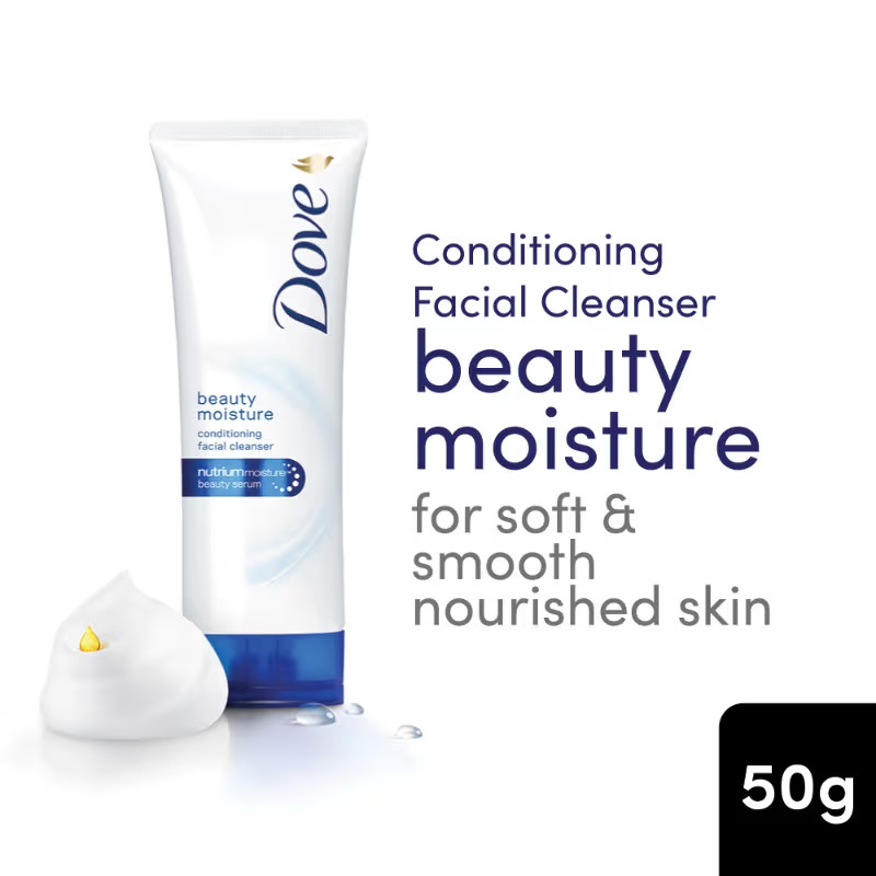 Dove Beauty Moisture Conditioning Face Wash Cleanser 50 ML( Packaging may vary )