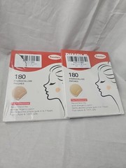 LOT OF 2 – Resdam 180 Count Pimple Patches ~ New, Sealed ~ Exp 04/27