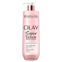 (2 Pack) Olay Super Serum Body Lotion, Anti-Aging Skin Moisturizer, 18.5 fl oz