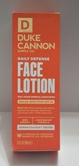 Duke Cannon Daily Defense Face Lotion for Men, SPF 32, 3 oz