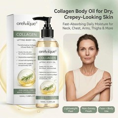 Relify Orelvique Collagen Oil for Skin Tightening, Firming Moisturizing Oil for