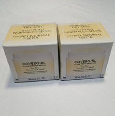 Covergirl Clean Fresh Skincare Dry Skin Corrector Cream 2.0 fl oz LOT OF 2