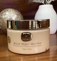 ✨Kedma 24K Gold Body Butter With Dead Sea Minerals & Shea Butter 8.8 oz✨