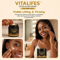 VITALIFES Skin Protect Cream Gentle Skin Care Extra Glow Effect 50gm/1.7oz