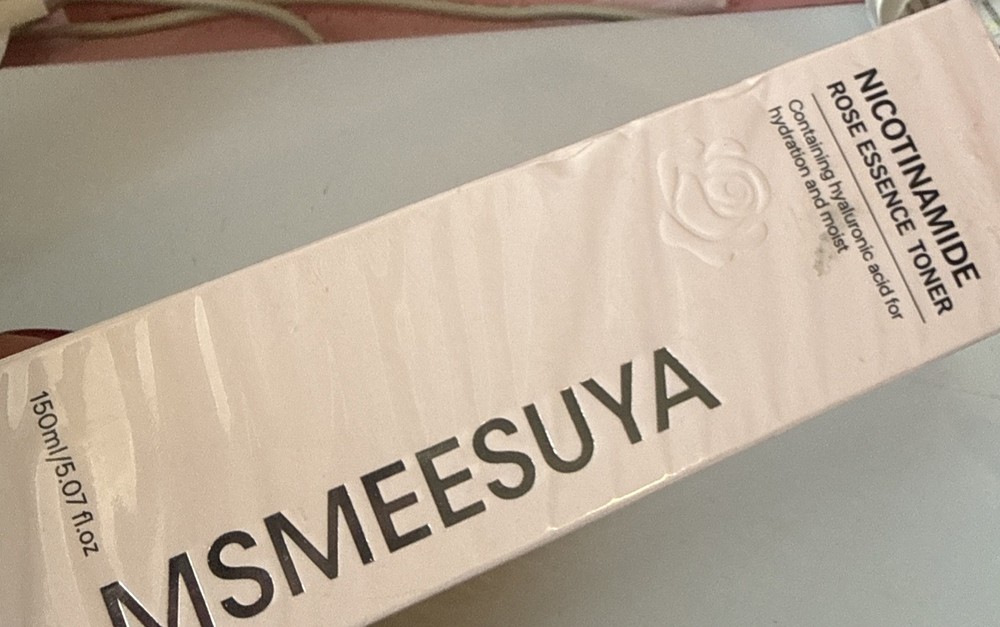 Msmeesuya Nicotinamide Rose Essence Toner 5.07 Oz, 10/29 Exp