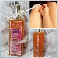 Britishwhite innovatives exfoliating shower gel plus. carrot extracts 900mlx1