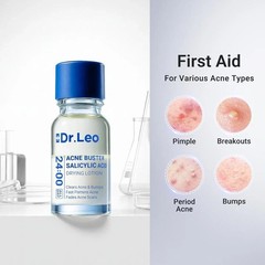 Dr.Leo 24H Acne & Pimple Treatment Drying Lotion | Salicylic Acid + Sulfur+ Niac