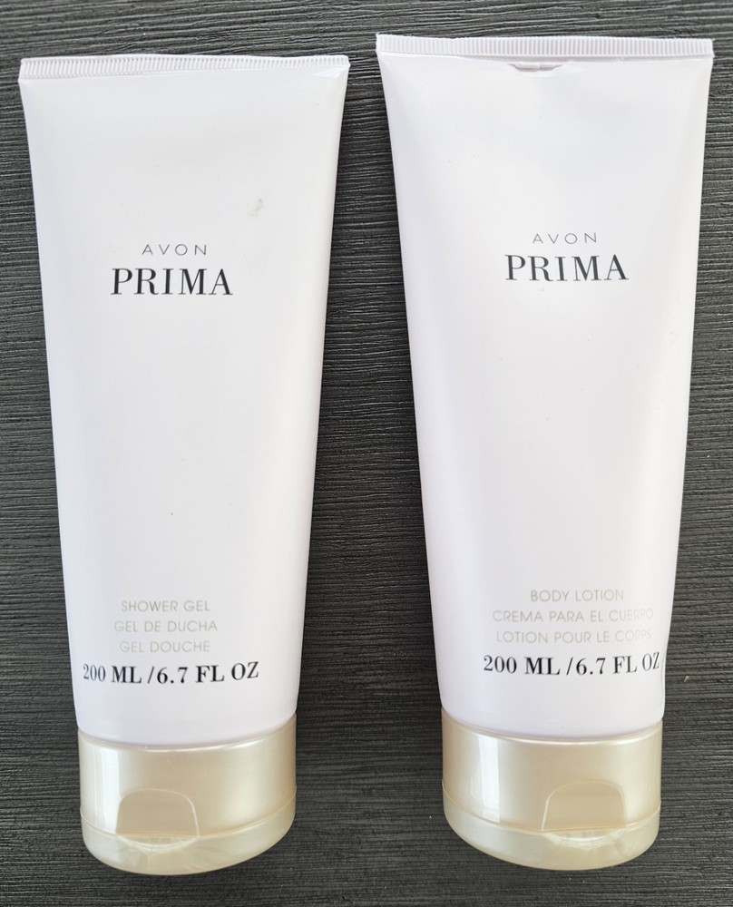 Avon Prima Body Lotion & Shower Gel 6.7 oz – Sealed Discontinued – Brand New