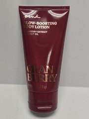 Victoria’s Secret pink CRANBERRY GLOW-BOOSTING BODY LOTION 2.5 fl oz New Sealed