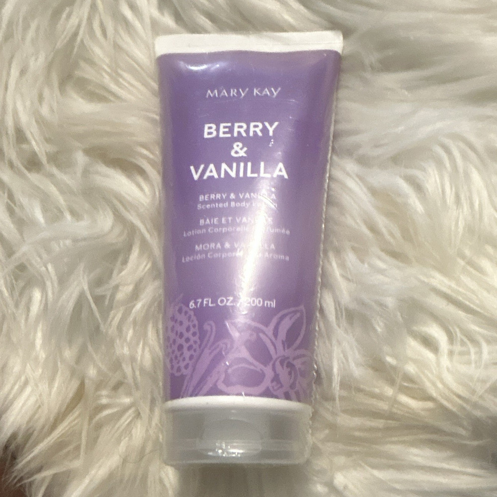 Mary Kay Berry Vanilla Shea Body Lotion Moisturizer Daily Use 6.7 fl oz