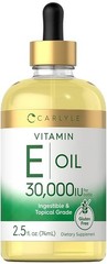 Vitamin E Oil for Skin and Face, Non-GMO & Gluten Free Supplement