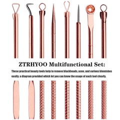Blackhead Remover Pimple Comedone Extractor Tool Best Acne Removal Kit – Treatme