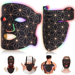 Red Light Therapy for Face and Neck, 8 Colors LED Face Mask Light Therapy wit…