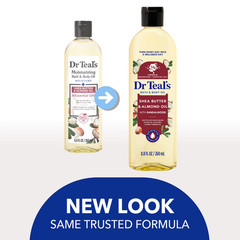 (2 Pack) Dr Teal&rsquo;s Shea Butter Moisturizing Bath & Body Oil, 8.8 fl oz, Scented
