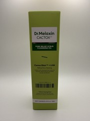Dr MELAXIN Cactox Pore Relief Scrub Cleansing Oil Elixit + LHA 4.73 fl oz – New