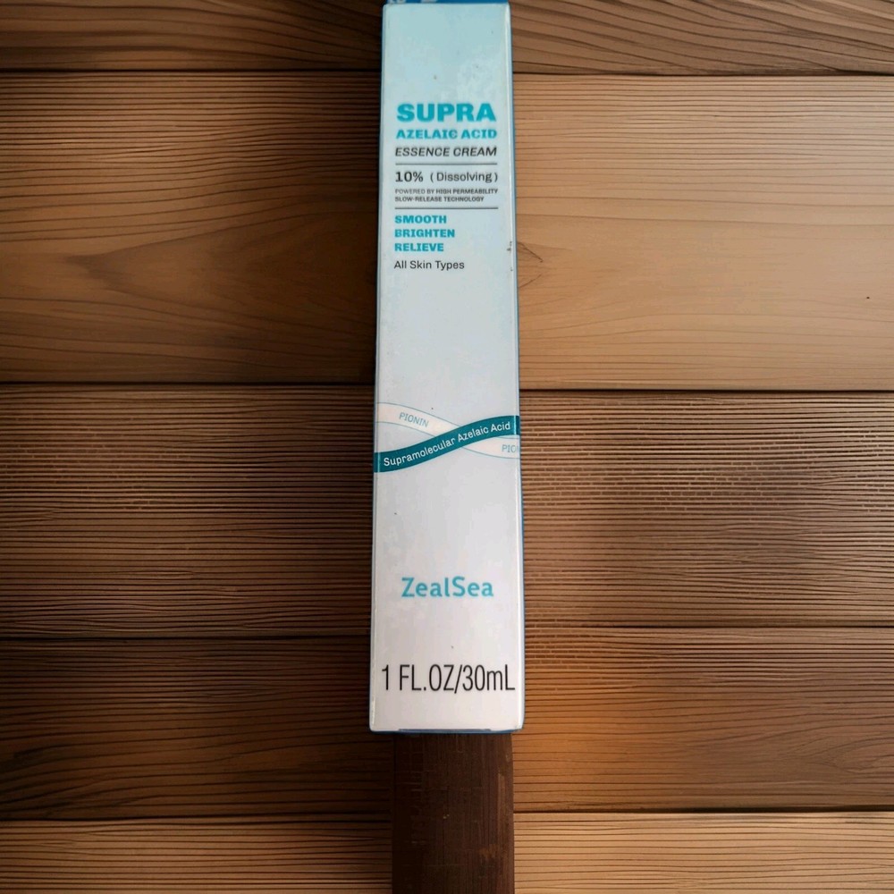 ZealSea 10% Azelaic Acid Facial Cream – Azelaic Acid Serum with AHA & Pionin 1oz