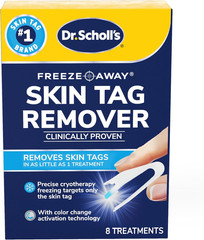 Dr. Scholl&rsquo;S Freeze Away Skin Tag Remover Kit, 8 Ct – Completely Removes Skin Ta