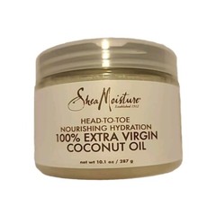New Shea Moisture Fair Trade Pure 100% Extra Virgin Coconut Oil Full Size Sealed