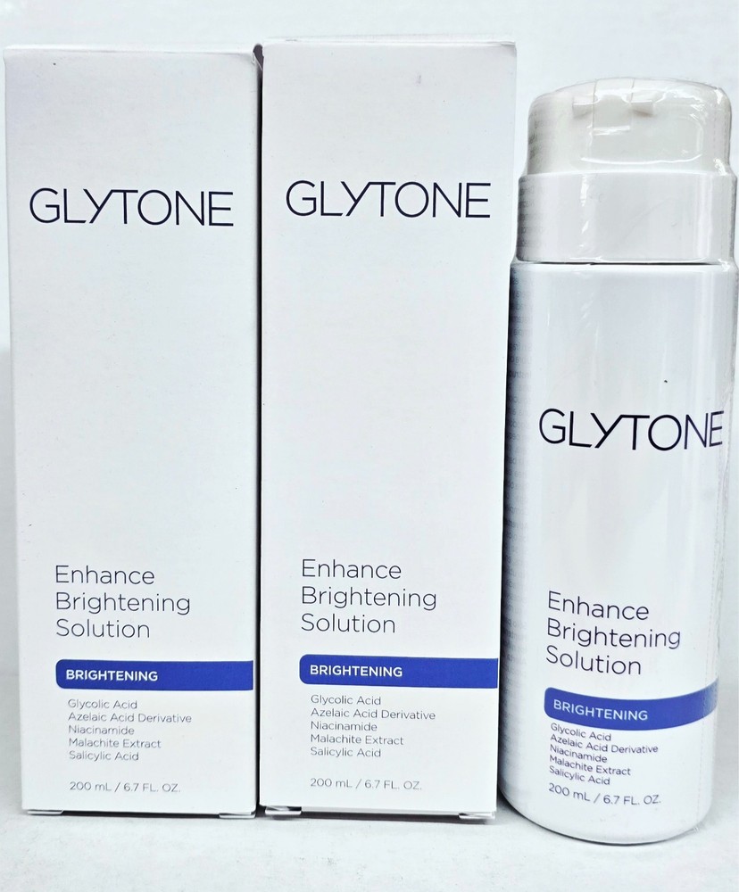Glytone Enhance Brightening Solution 6.7 oz – Authentic – 2 Bottles