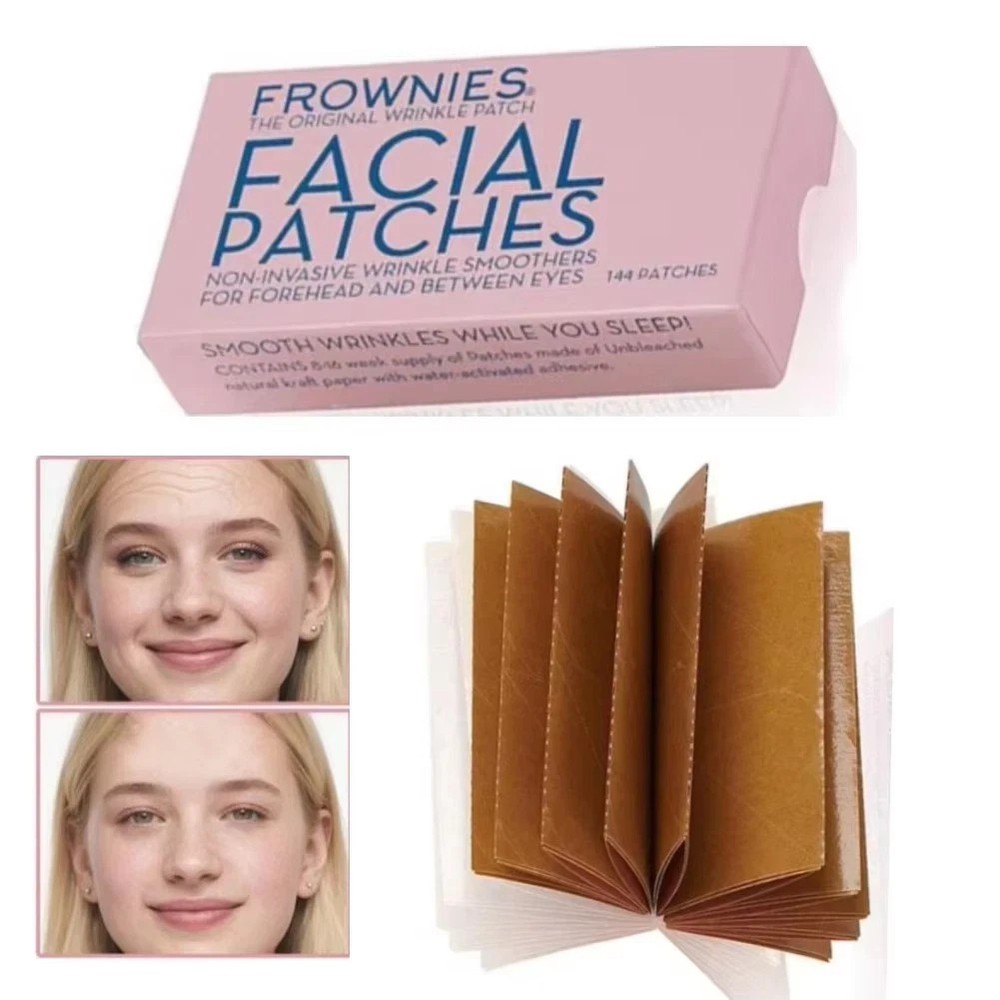 144 PCS Wrinkle Patches, Forehead Wrinkle Patches, Wrinkle Patches for Face