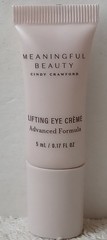 Meaningful Beauty Lifting Eye Creme Formula Cindy Crawford 0.17 oz 5mL Sealed